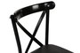 Hanah Home Ekol 1331 V4 Juego de 4 Sillas Negras